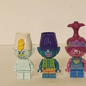 Lot Of 3 Lego Trolls World Tour